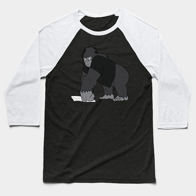 Stage Manager Shirt | Gorilla Staff Gift Baseball T-Shirt by Gawkclothing